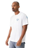 Relaxed Fit Short Sleeve Arch Logo T-Shirt