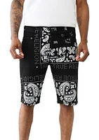 Ricky Straight Fit Denim Shorts