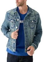 Super T Jimmy Denim Trucker Jacket