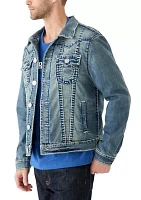 Super T Jimmy Denim Trucker Jacket