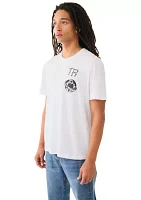 Men's Multi Logo Short Sleeve Graphic T-Shirt