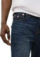 Ricky Straight Single Needle Flap Jeans