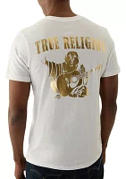 Men's Gold Buddha Short Sleeve T-Shirt