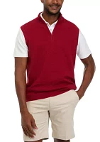 Men's 1/4 Zip Sweater Vest