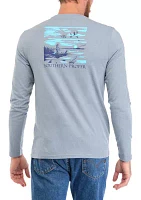 Long Sleeve Lake Day Graphic T-Shirt