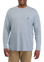 Big & Tall Long Sleeve Lake Day Graphic T-Shirt