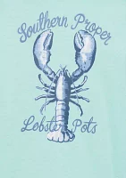 Short Sleeve Sopro Lobster Graphic T-Shirt