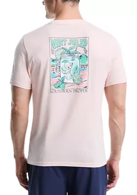 Short Sleeve Mint Julep Graphic T-Shirt