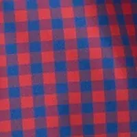 Long Sleeve Gingham Plaid Woven Shirt