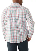 Big & Tall Long Sleeve Plaid Shirt