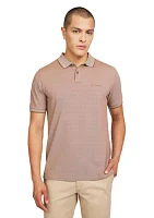 Men's Short Sleeve Solid Birdseye Piqué Polo Shirt