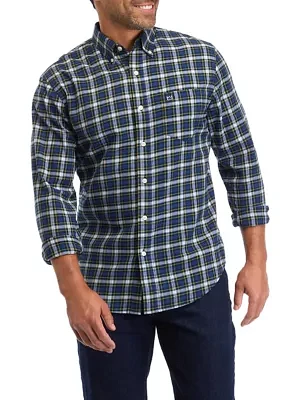 Twill Plaid Shirt