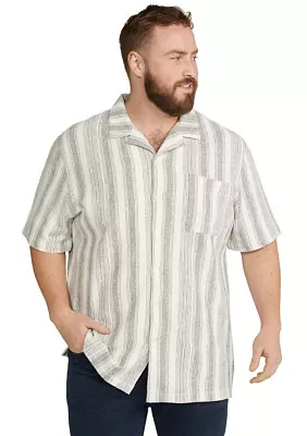 Big & Tall Short Sleeve Lucas Knit Relaxed Fit Shirt