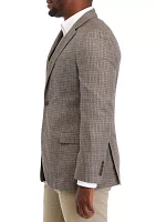 Taupe Check Sport Coat