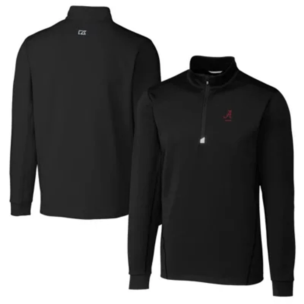 Alabama Crimson Tide NCAA Alumni Logo Traverse Stretch Quarter-Zip Pullover Top