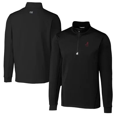 Alabama Crimson Tide NCAA Alumni Logo Traverse Stretch Quarter-Zip Pullover Top