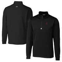 Alabama Crimson Tide NCAA Alumni Logo Traverse Stretch Quarter-Zip Pullover Top