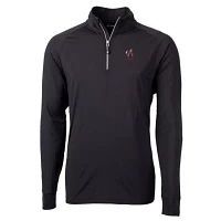 NCAA Georgia Bulldogs Alumni Logo Adapt Eco Knit Stretch Recycled Quarter-Zip Top