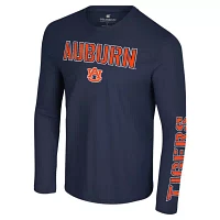 NCAA Auburn Tigers Color Pop Active Blend 2-Hit Long Sleeve T-Shirt