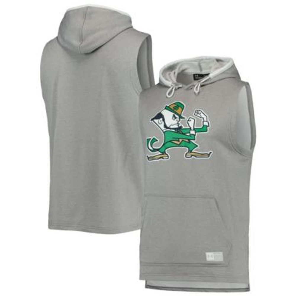 NCAA Under Armour Notre Dame Fighting Irish Game Day Tech Sleeveless Hoodie