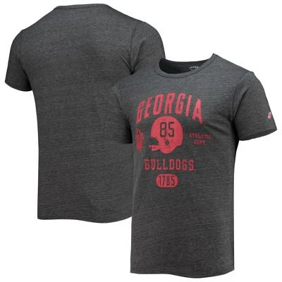 NCAA ed Georgia Bulldogs Football Locker Victory Falls Tri-Blend T-Shirt