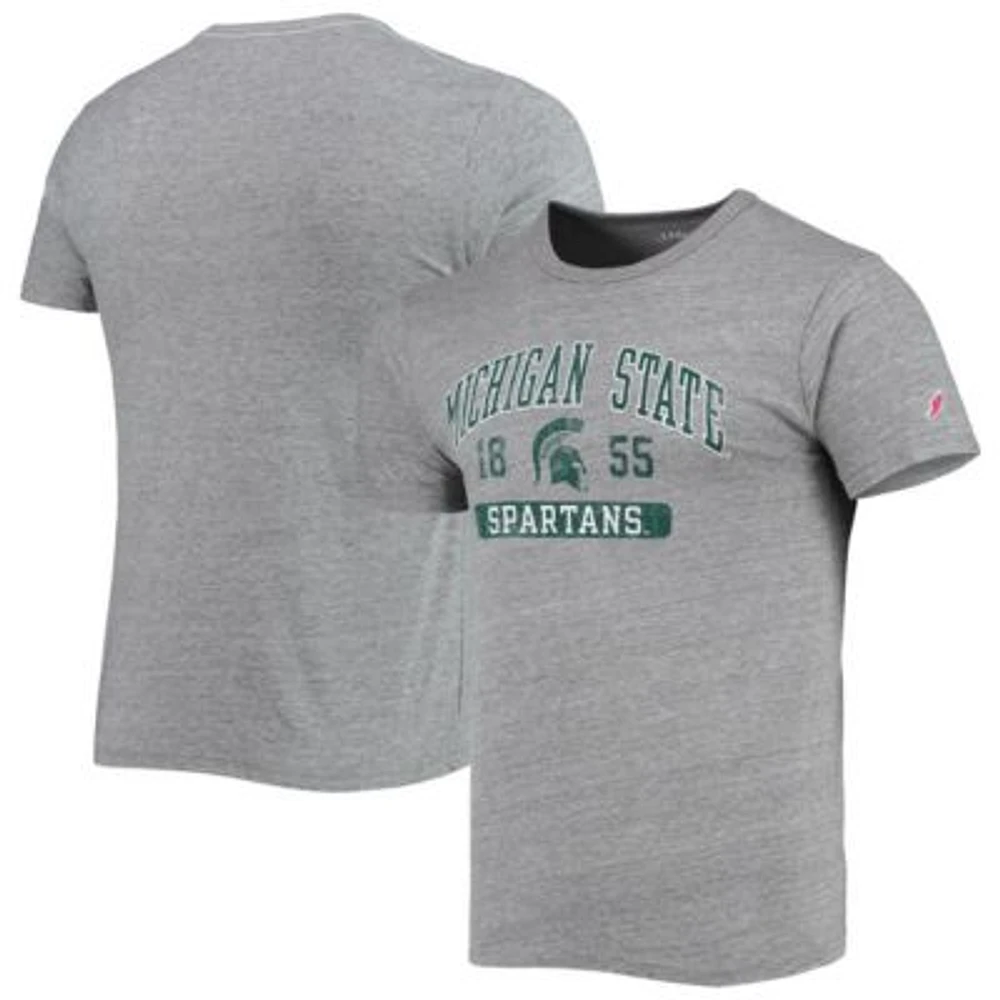 NCAA ed Michigan State Spartans Volume Up Victory Falls Tri-Blend T-Shirt