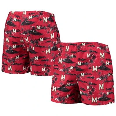 NCAA Maryland Terrapins Island Palm Swim Trunks