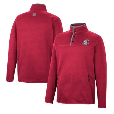 NCAA Washington State Cougars Rebound Quarter-Snap Jacket