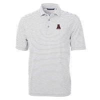 Alabama Crimson Tide NCAA Big & Tall Team Logo Virtue Eco Pique Stripe Recycled Polo