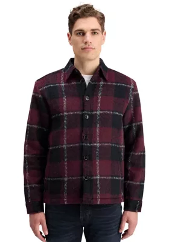 Padded Flannel Overshirt