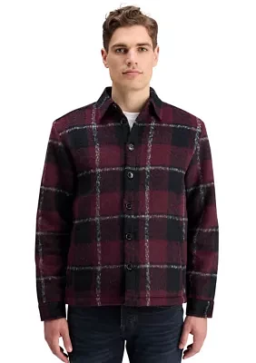 Padded Flannel Overshirt