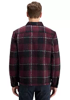 Padded Flannel Overshirt