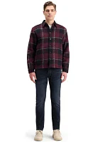 Padded Flannel Overshirt