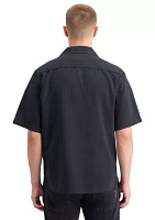 Men's Structured Dobby Shirt