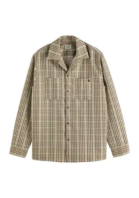 Men's Checkered Woven Shirt