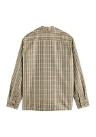 Men's Checkered Woven Shirt