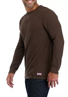 Men's Long Sleeve Waffle T-Shirt