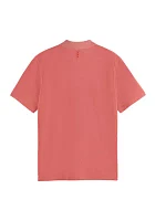 Men's Garment Dyed Chest Pocket Polo Shirt