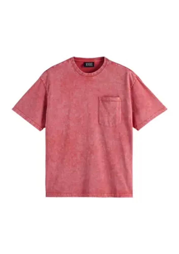 Men's Washed Pocket Relaxed Fit T-Shirt