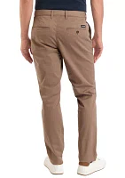 Men's Flat Front Chino Pants