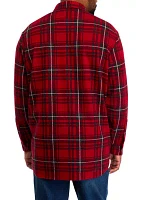 Big & Tall Plaid Flannel Shirt