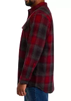 Big & Tall Long Sleeve Flannel Shirt