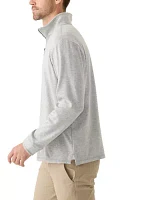 Men's Long Sleeve Quarter Zip Pullover