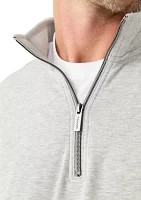 Men's Long Sleeve Quarter Zip Pullover