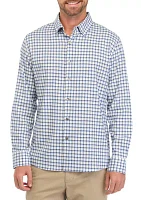 Men's Long Sleeve Plaid Shirt