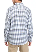 Men's Long Sleeve Plaid Shirt