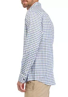 Men's Long Sleeve Plaid Shirt