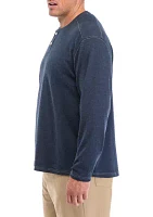 Big & Tall Long Sleeve Henley Shirt