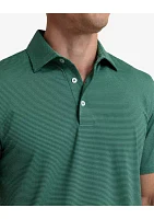 Men's Breeze Meadowbrook Stripe Polo Shirt