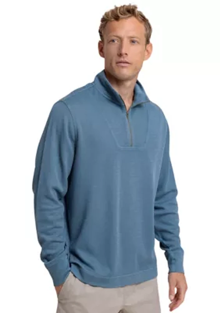 Men's Bay Berry Quarter Zip Pullover